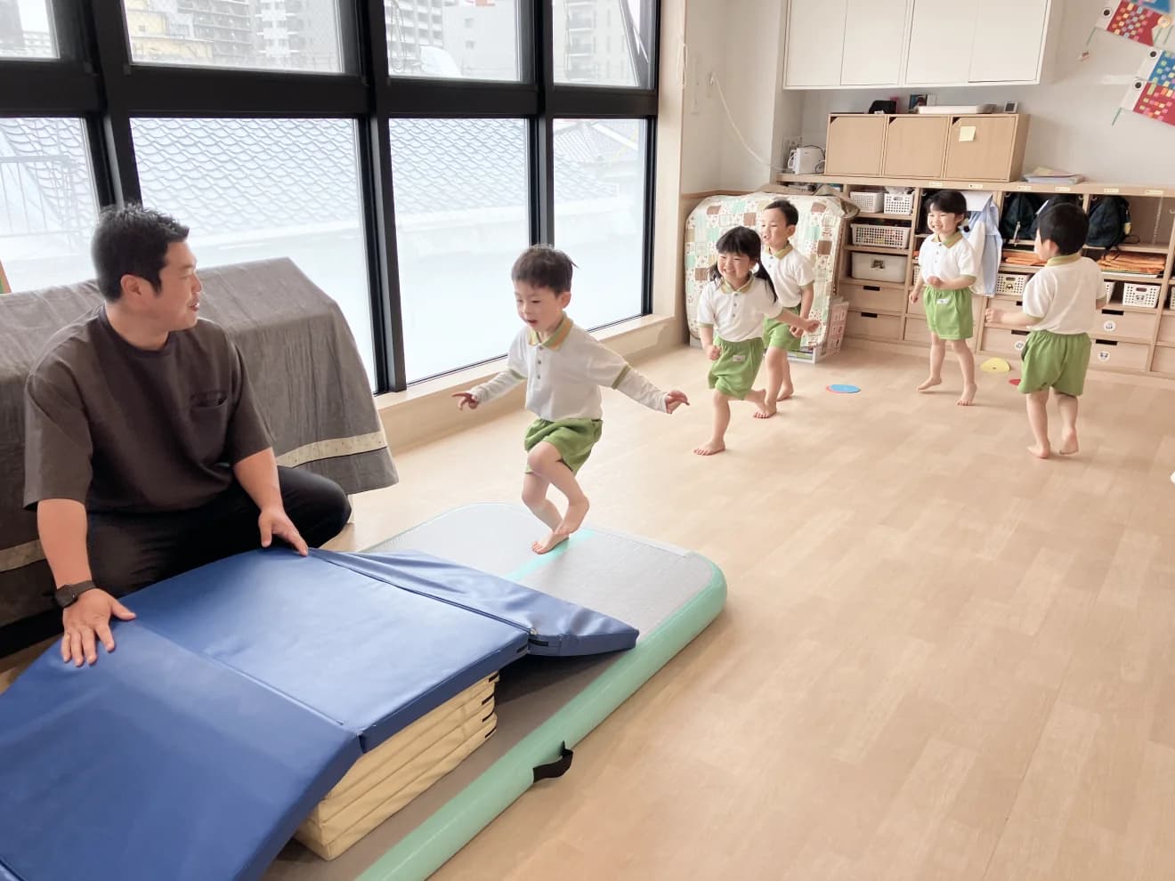 体操の様子