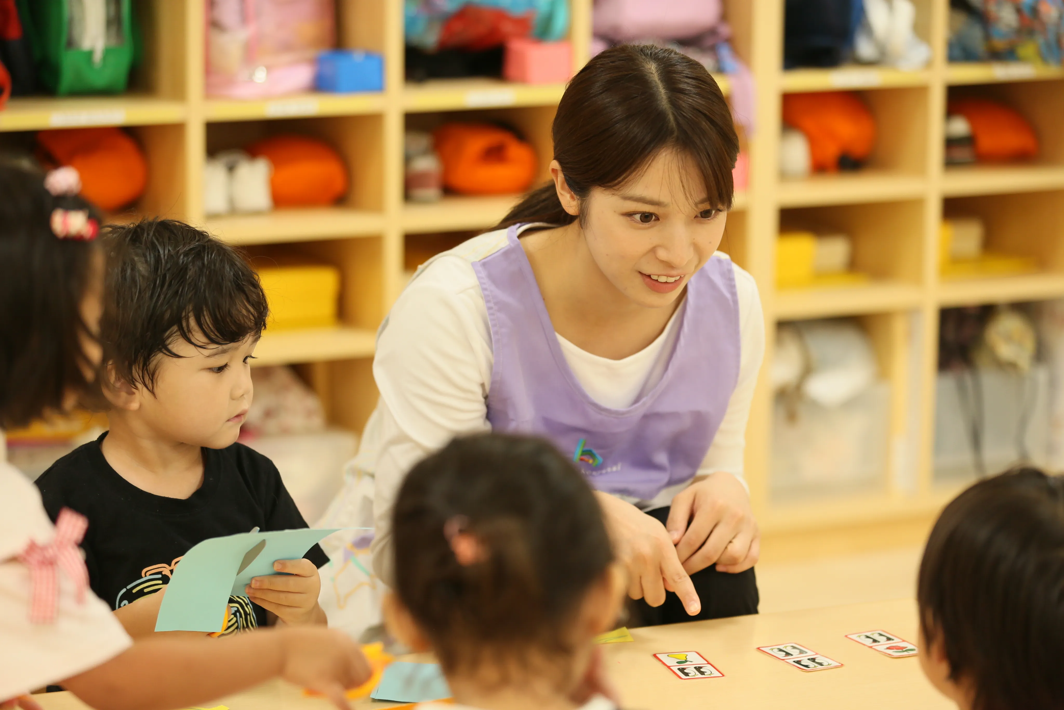 子どもと同じ目線に立つ