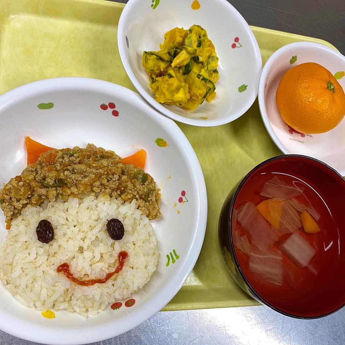 節分の日の給食
