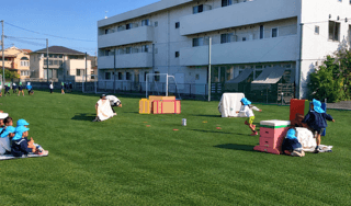 「どろぼうとけいさつ」…5歳児