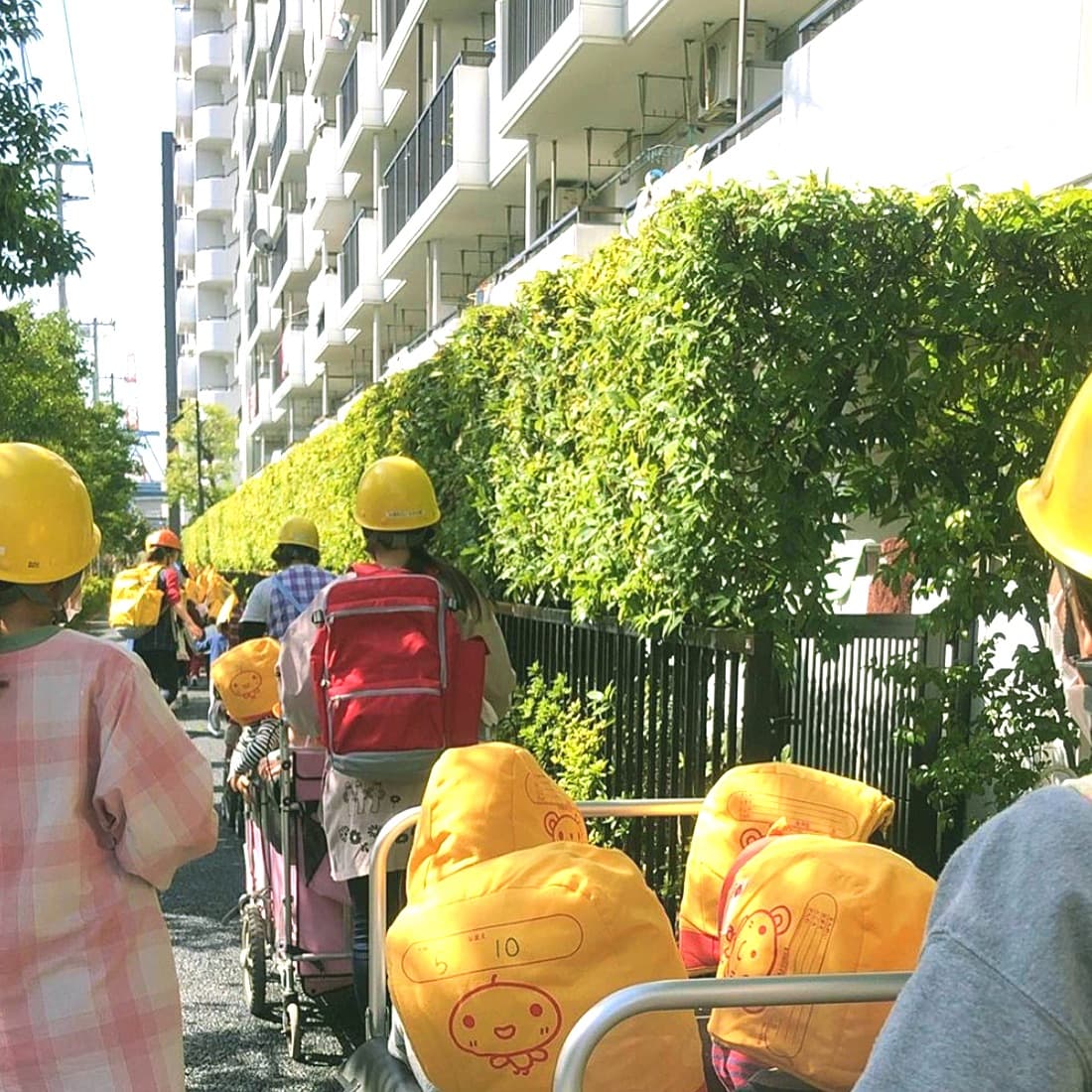 避難訓練の様子