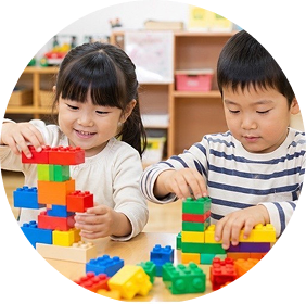個別プログラム・小集団プログラムの様子
